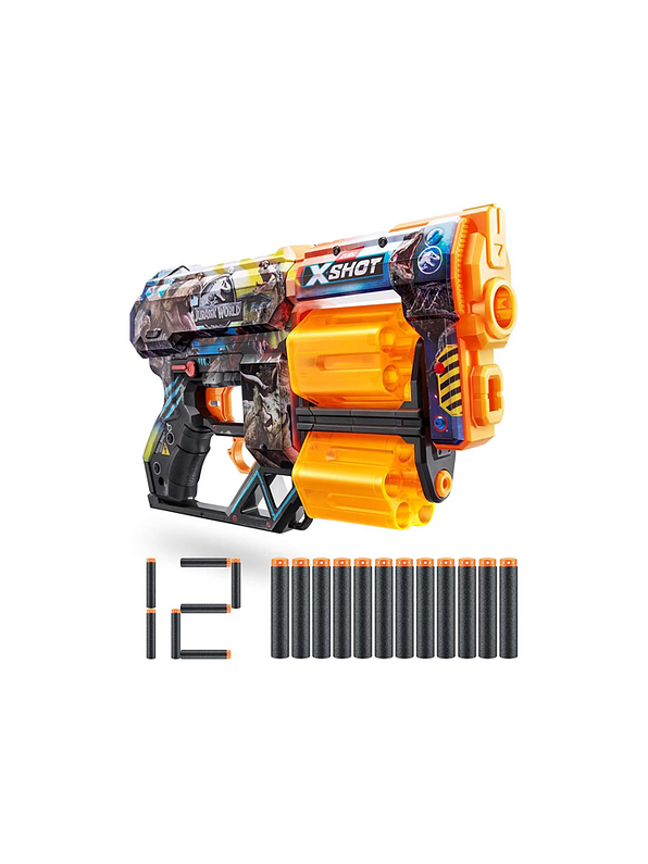Lanzador De Dardos Xshot Dread Skins Jurassic World 2