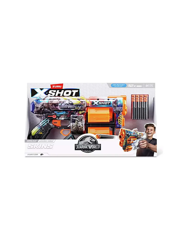 Lanzador De Dardos Xshot Dread Skins Jurassic World 3