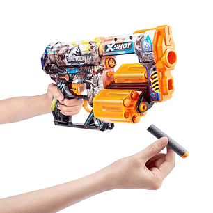 Lanzador De Dardos Xshot Dread Skins Jurassic World