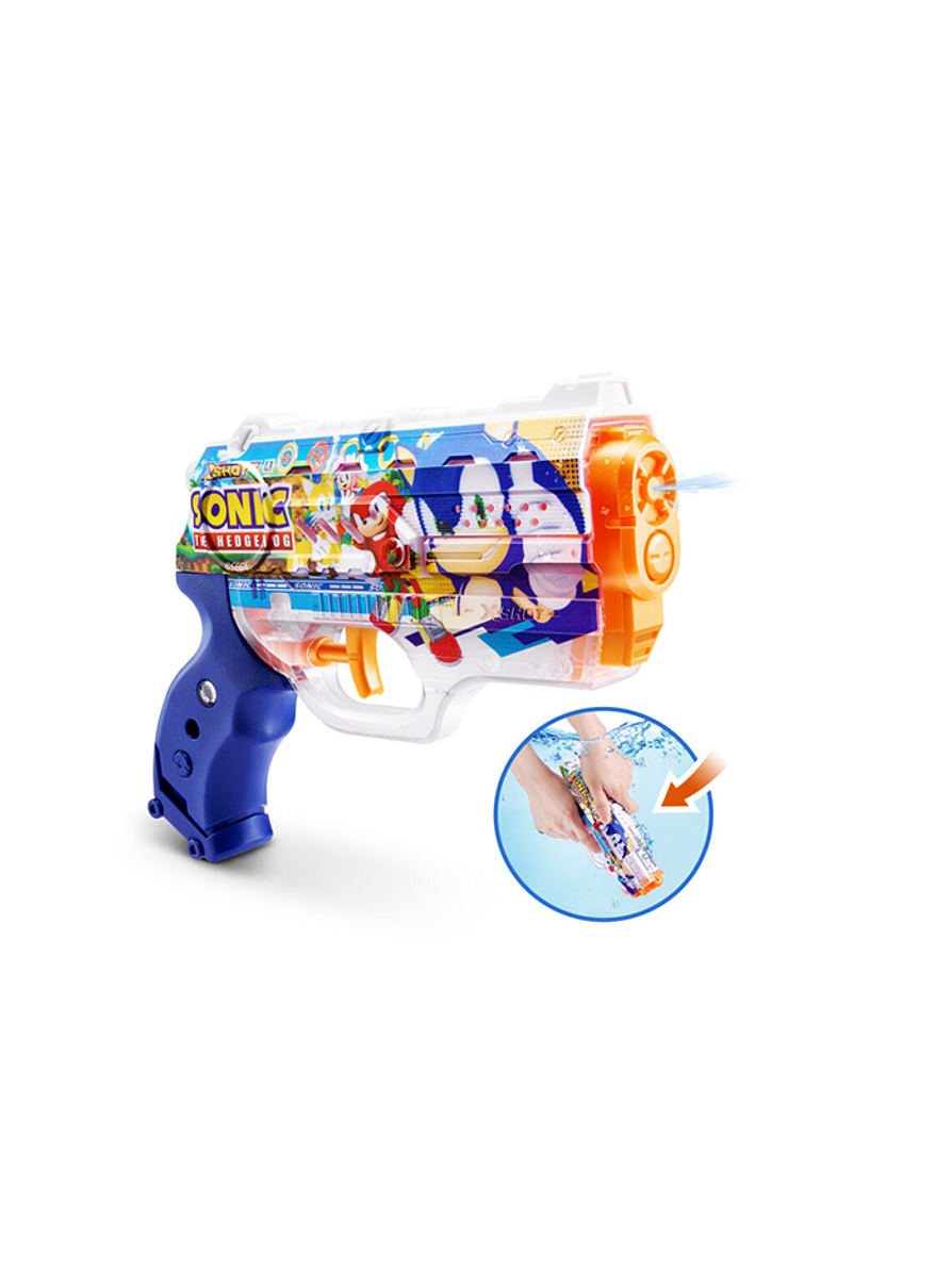 Lanzador De Agua Xshot Fast Fill Skin Sonic 2