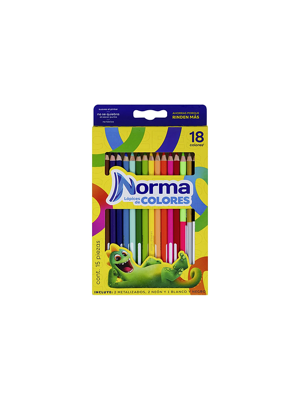 Colores Norma Tradicionales x 18 1