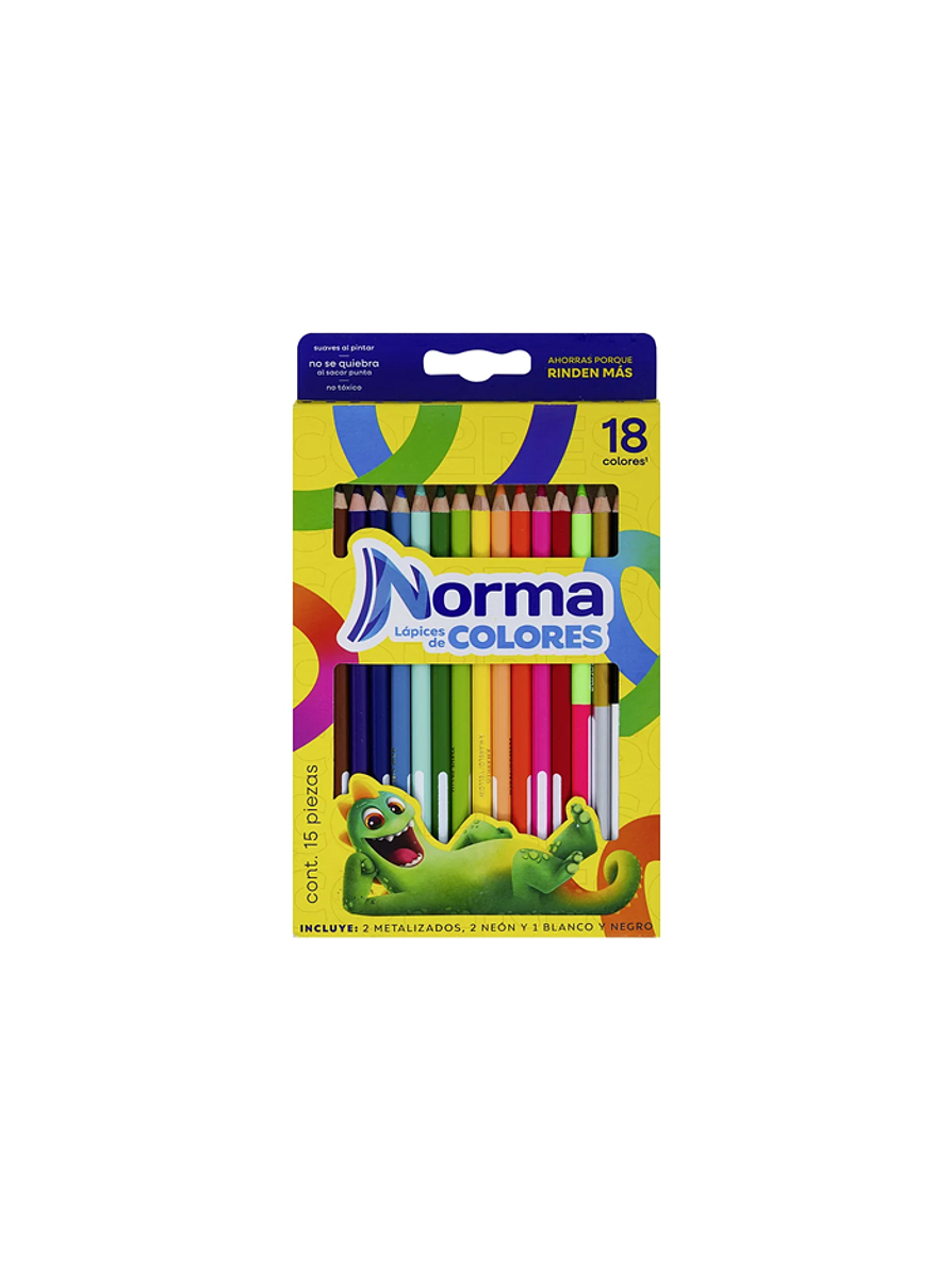 Colores Norma Tradicionales x 18 1