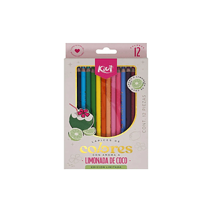 Colores Kiut X 12 Aroma Limonada de Coco