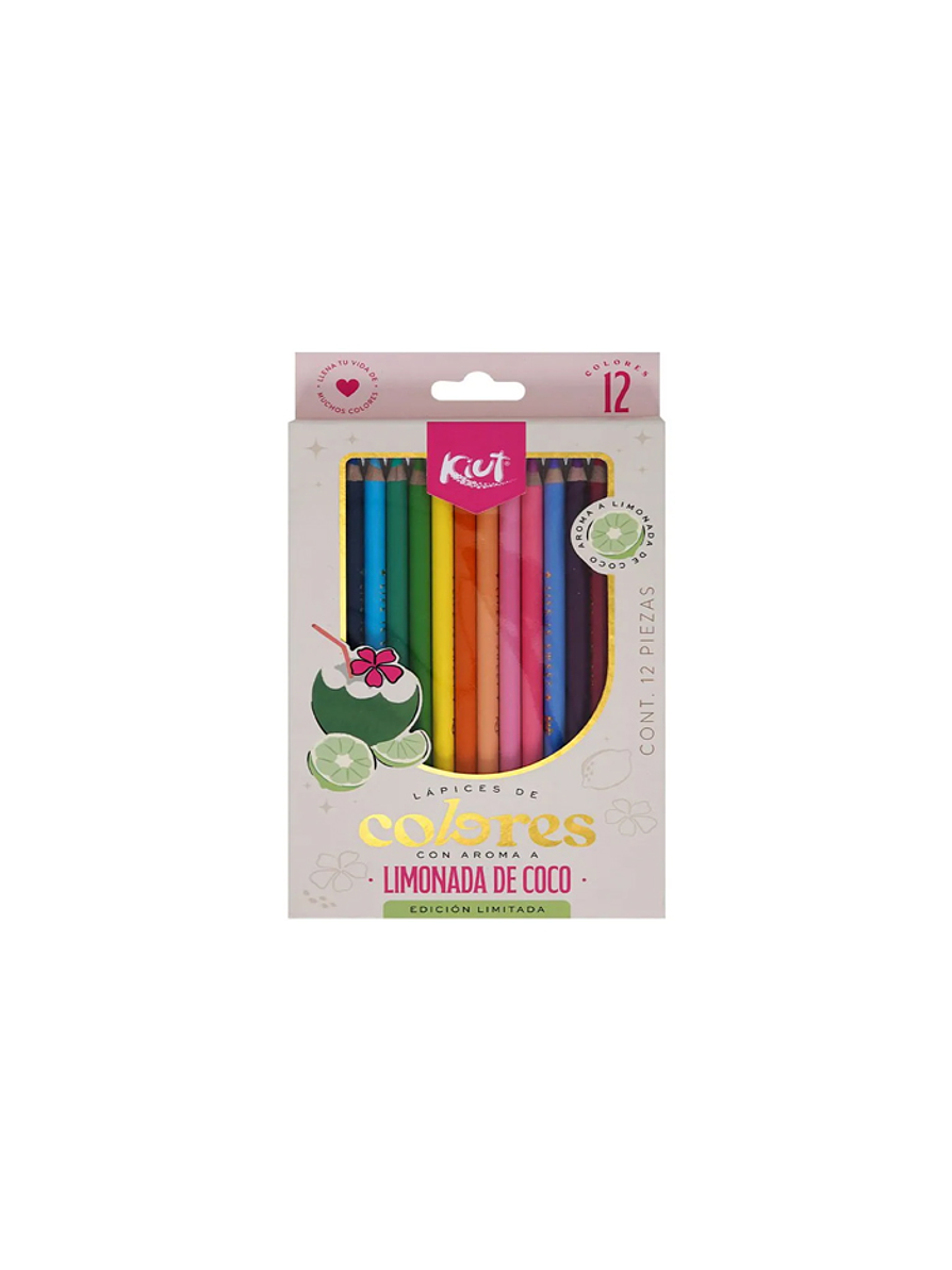 Colores Kiut X 12 Aroma Limonada de Coco 1