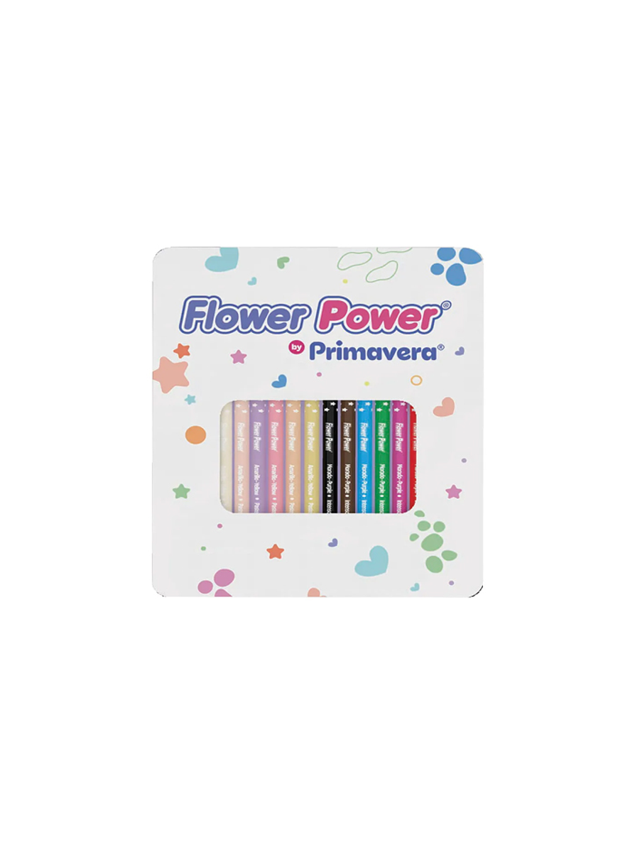 Colores Primavera Caja Metálica Flower Power X 13 1