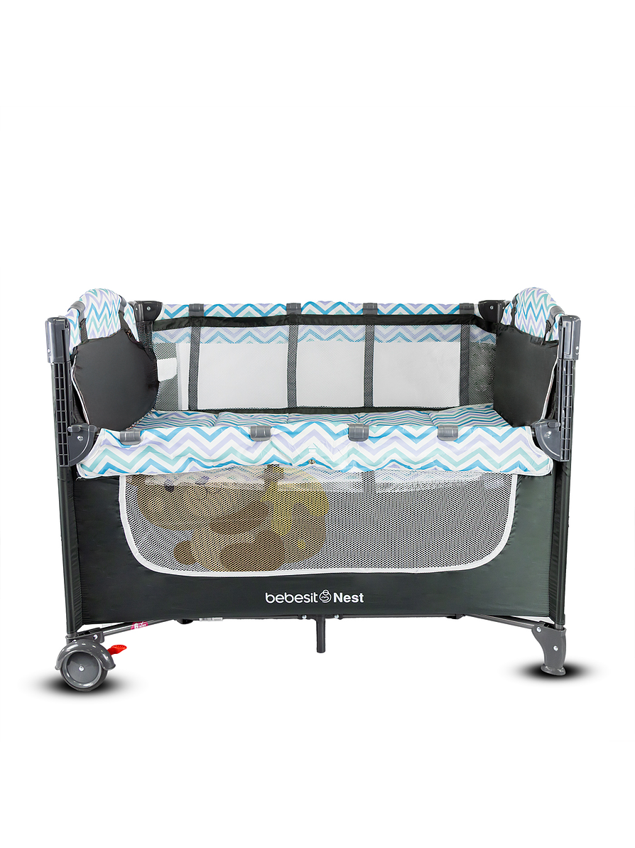 Cuna Corral Colecho Nest Gray 4