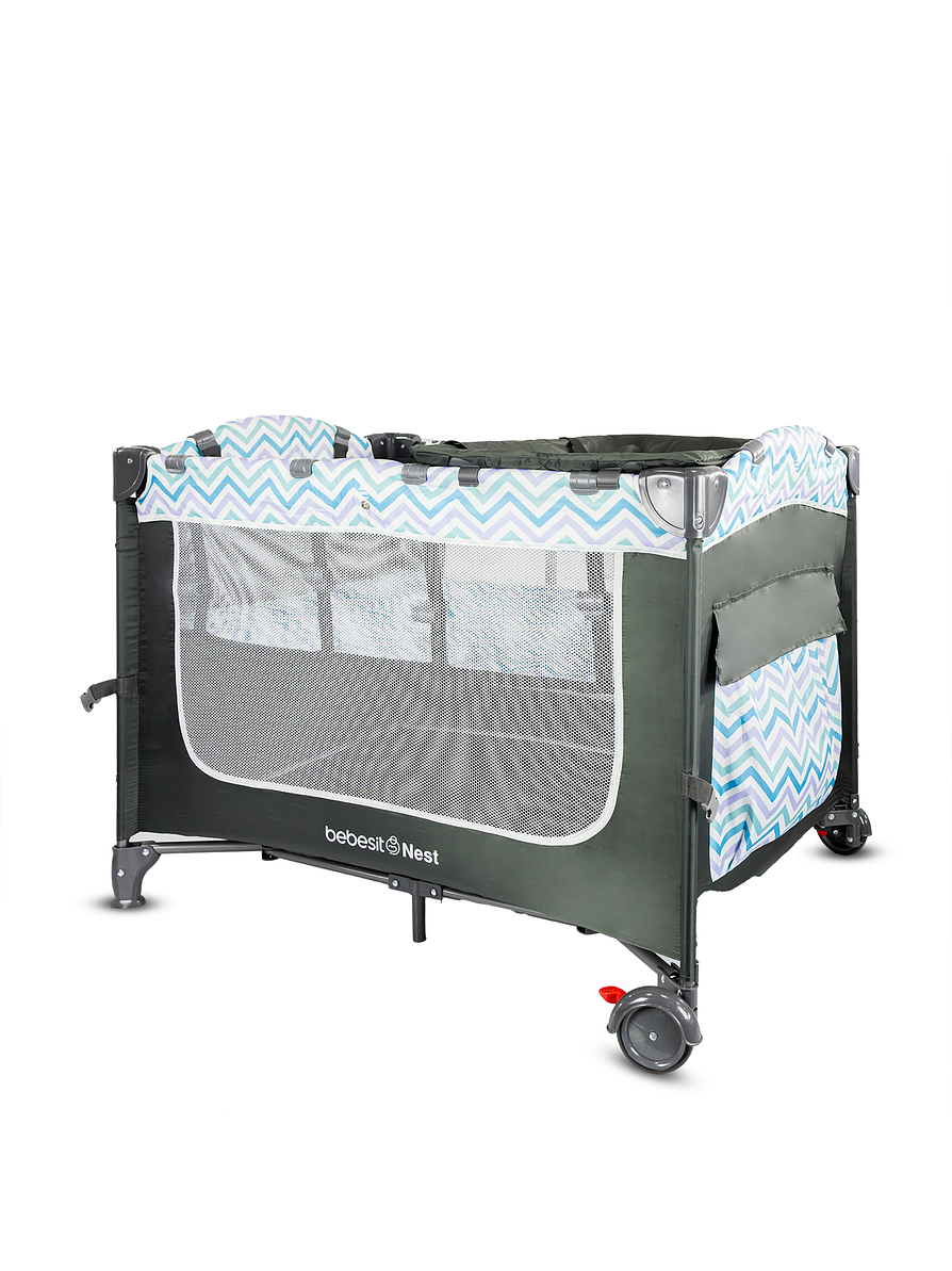 Cuna Corral Colecho Nest Gray 5