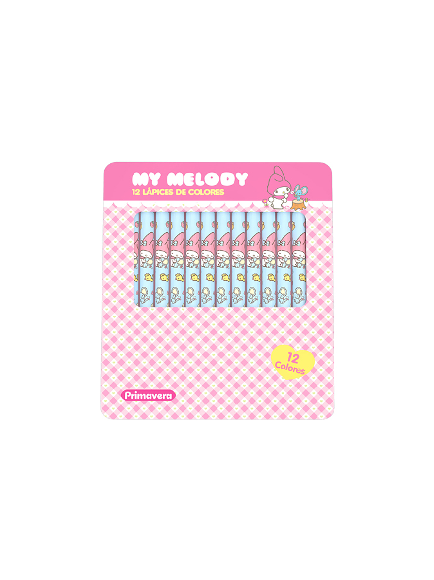 Colores Primavera Caja Metálica x 12 Personajes Niña Surtidos 1