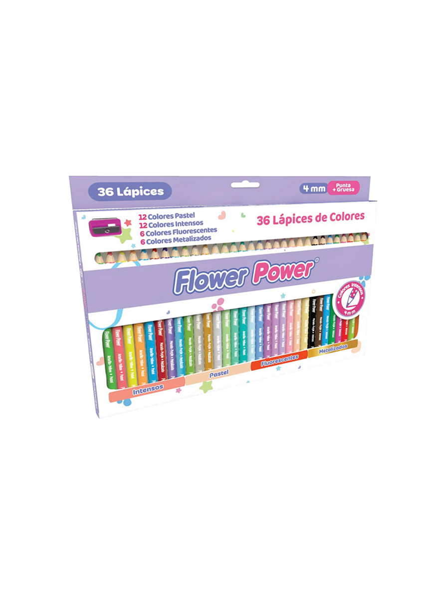 Colores Primavera x 36 Flower Power 1