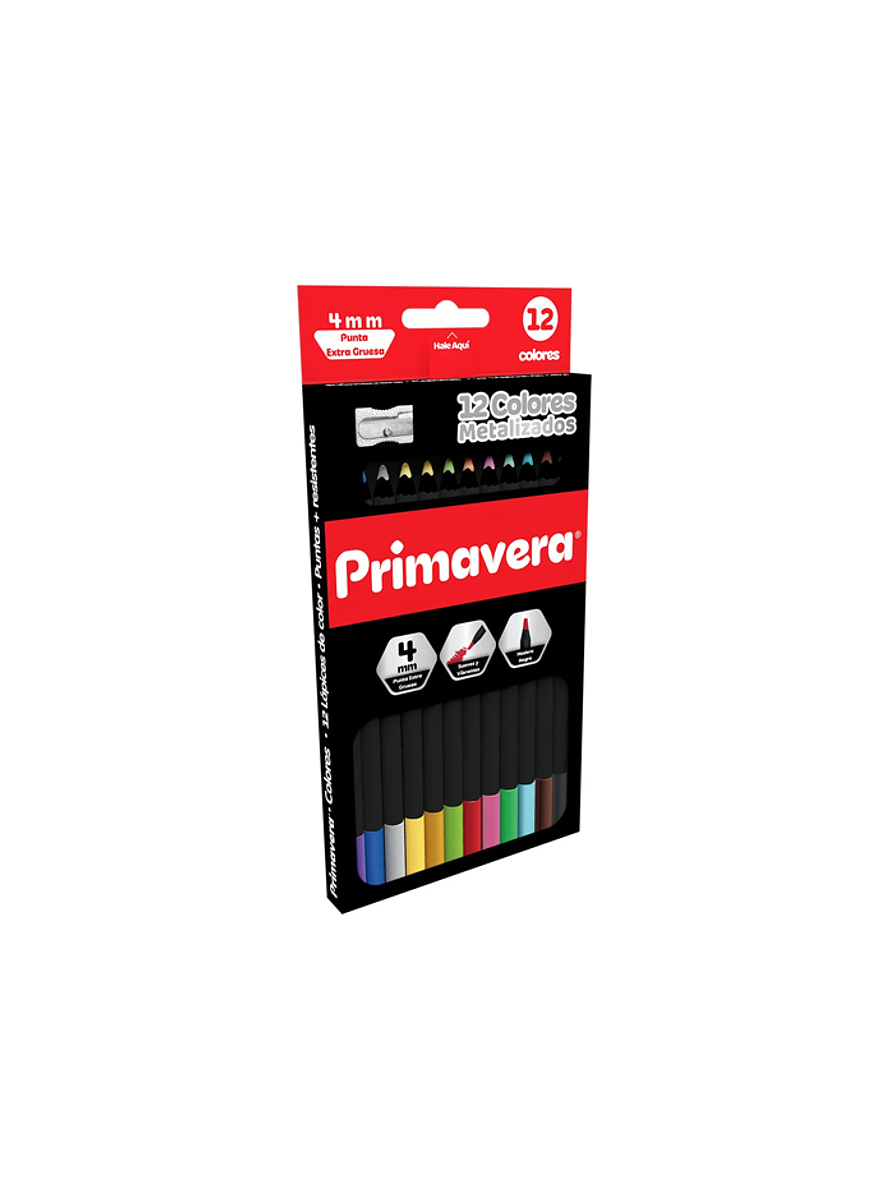 Colores Primavera Metalizados Black x12 1