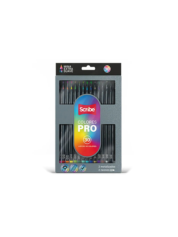 Colores Scribe Pro x 30 unidades 1