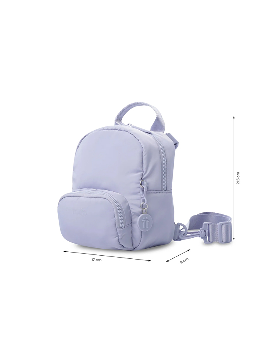 Morral Pequeño Para Mujer 3 en 1 Yuen 2.0 Morado 3