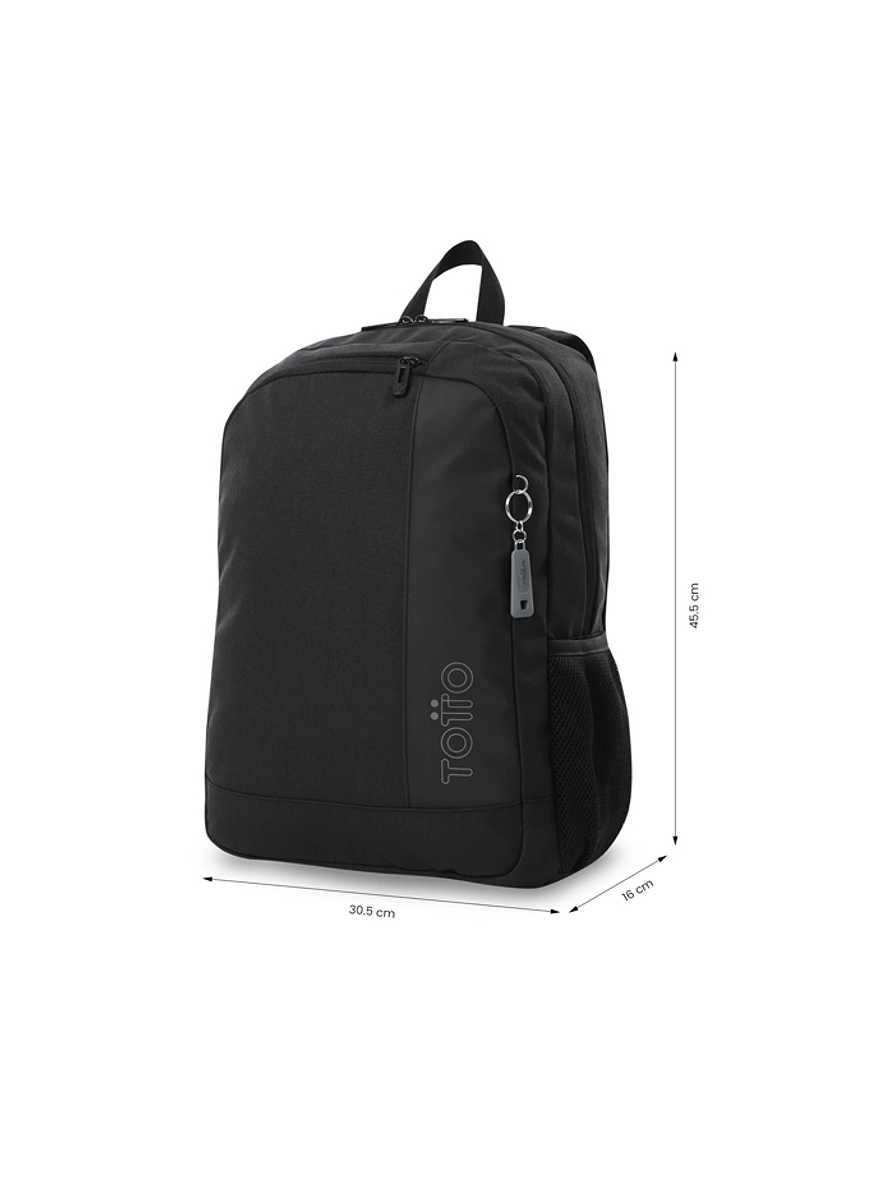 Morral Universitario Kanto Porta Pc Unisex Negro 2