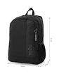 Morral Universitario Kanto Porta Pc Unisex Negro - Miniatura 2