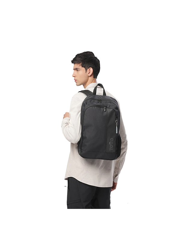 Morral Universitario Kanto Porta Pc Unisex Negro 4