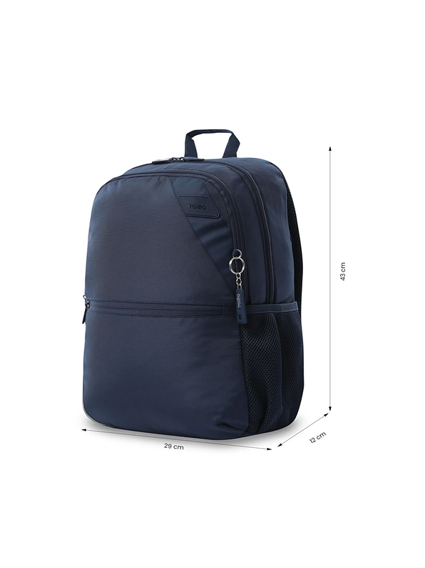 Morral Universitario Koji Porta Pc Unisex Azul 2