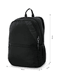 Morral Universitario Koji Porta Pc Unisex Negro - Miniatura 2