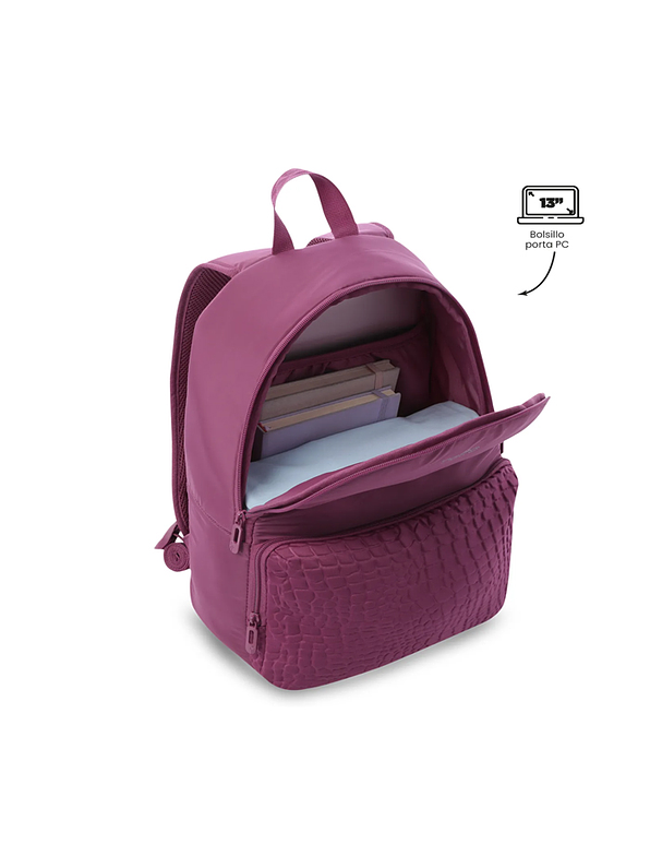 Morral Universitario Palencia Porta Pc Rosado 3