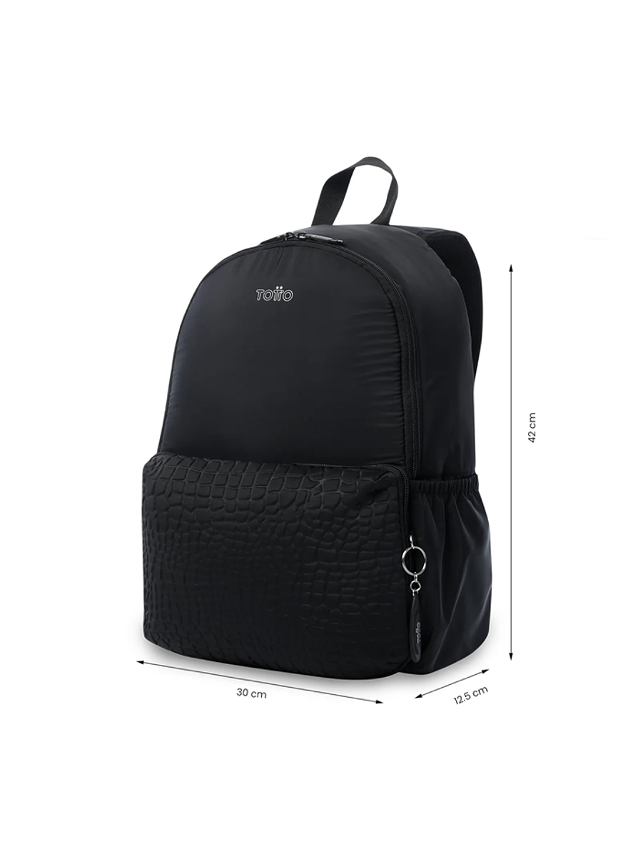 Morral Universitario Palencia Porta Pc Negro 2