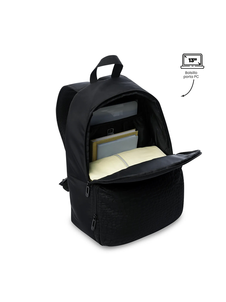 Morral Universitario Palencia Porta Pc Negro 3