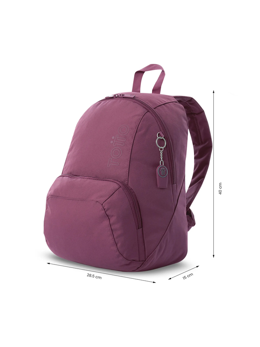 Morral Universitario Gammatto Totto Mujer Rosado 2