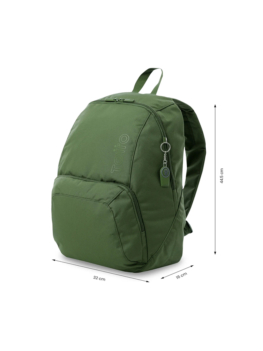 Morral Universitario Ometto Totto Verde 2