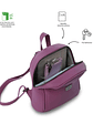 Morral Para Mujer Totto Smooth Rosado - Miniatura 3