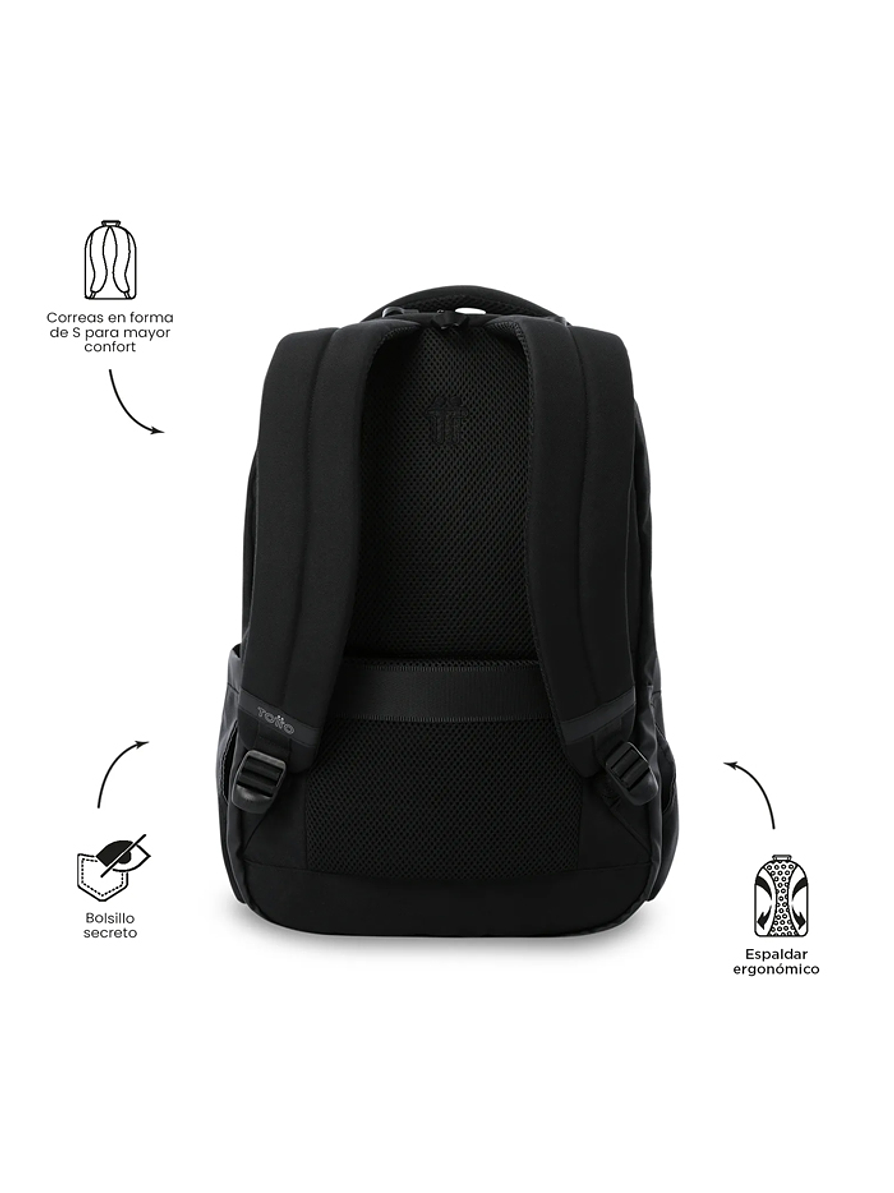 Morral Universitario Steif Negro Totto 4