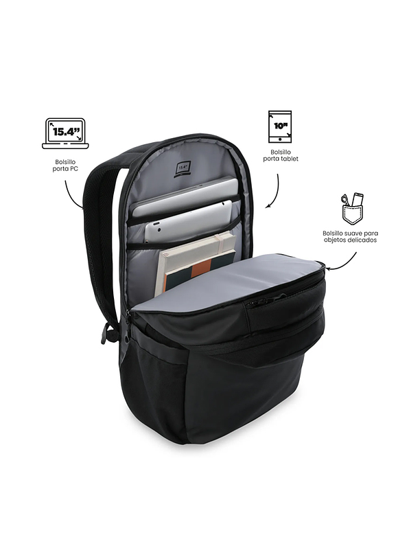 Morral Universitario Steif Negro Totto 3