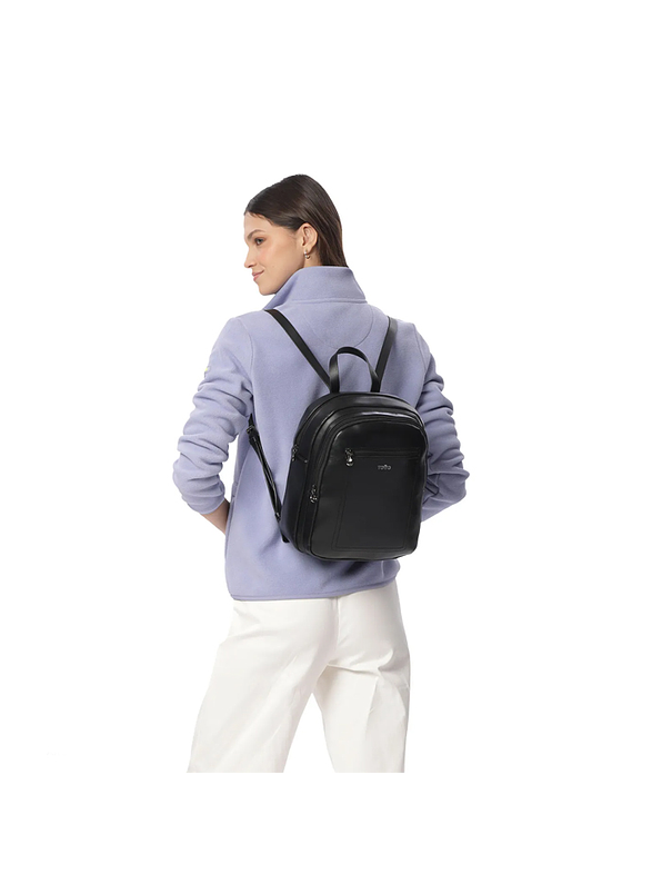 Morral Universitario De Moda Style 2 Negro Totto 5