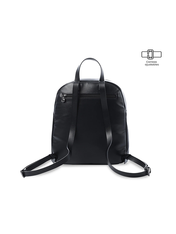 Morral Universitario De Moda Style 2 Negro Totto 4