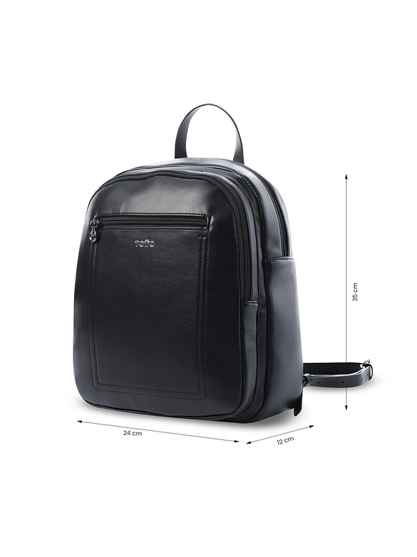 Morral Universitario De Moda Style 2 Negro Totto 2