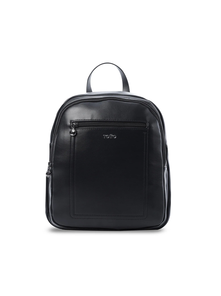 Morral Universitario De Moda Style 2 Negro Totto 1