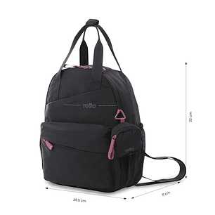 Morral Universitario Suzuka Negro Totto