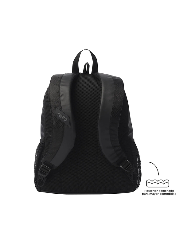 Morral Universitario Teck 2.0 Negro Totto 4