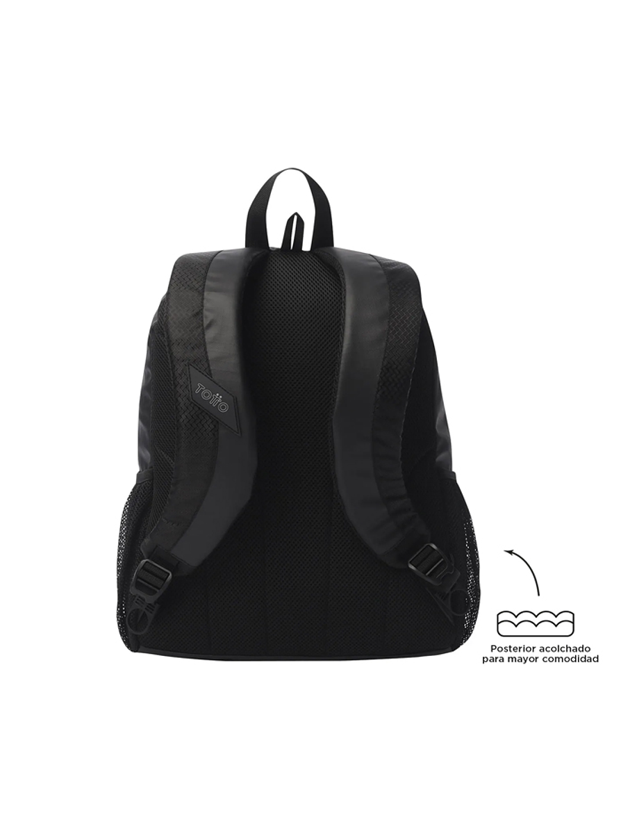 Morral Universitario Teck 2.0 Negro Totto 4