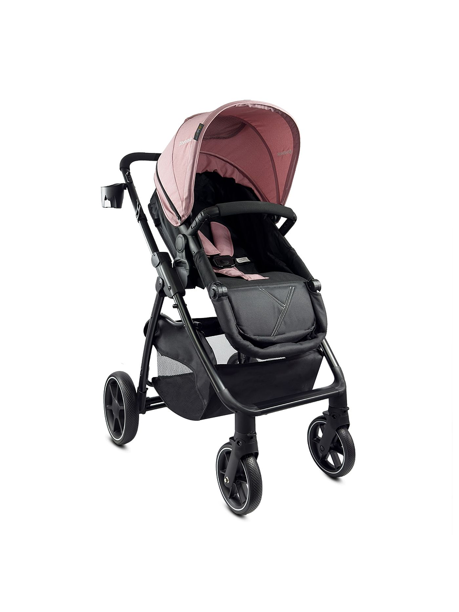Coche Bebesit Travel System Pink 4