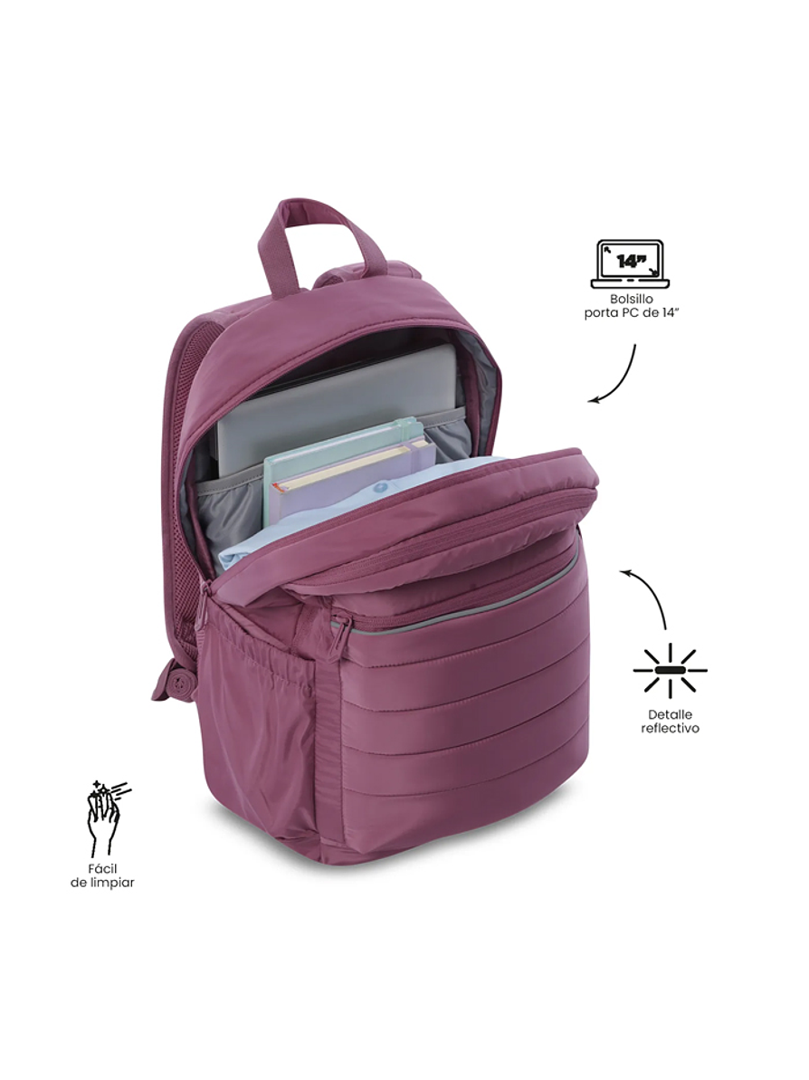 Morral Universitario Plaine Rosado Totto 3