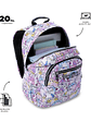Morral Juvenil Acuarela Glitter Rosado Totto - Miniatura 3