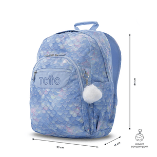 Morral Juvenil Acuarela Azul Totto