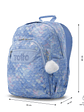 Morral Juvenil Acuarela Azul Totto - Miniatura 2