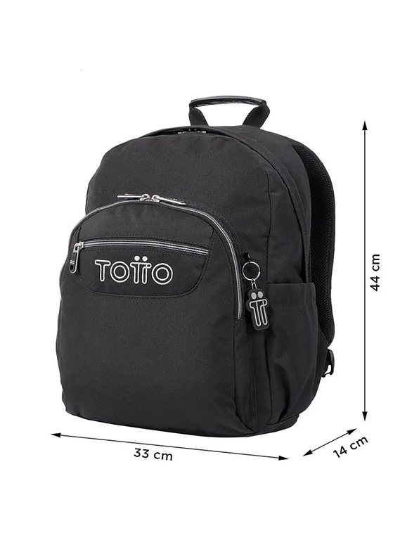 Morral Juvenil Acuarela Negro Totto 2