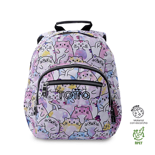 Morral Juvenil Tempera Glitter Rosado Totto