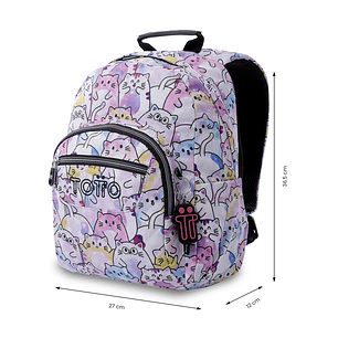 Morral Juvenil Tempera Glitter Rosado Totto