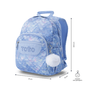 Morral Juvenil Tempera Azul Totto