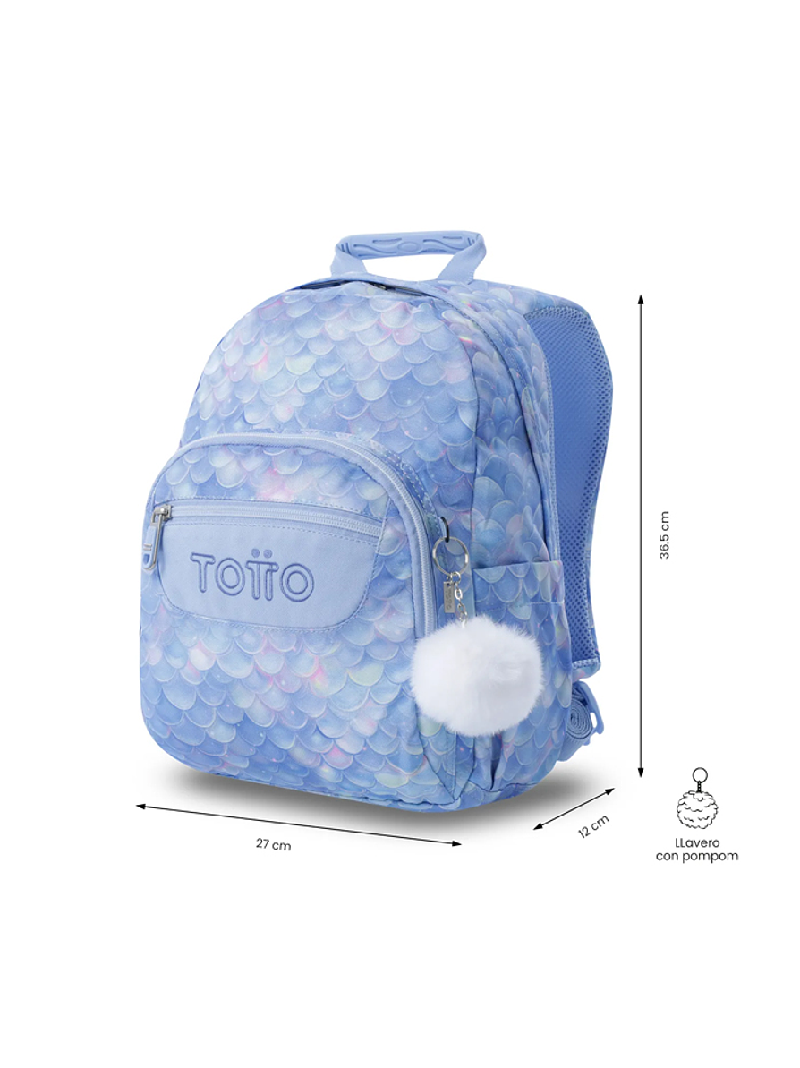 Morral Juvenil Tempera Azul Totto 2