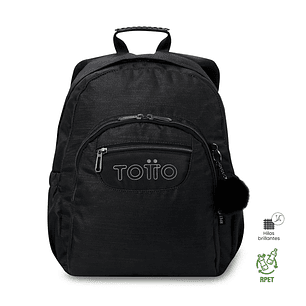 Morral Juvenil Acuarela Neo Negro Totto
