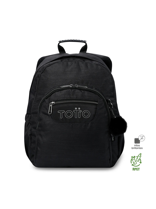 Morral Juvenil Acuarela Neo Negro Totto 1