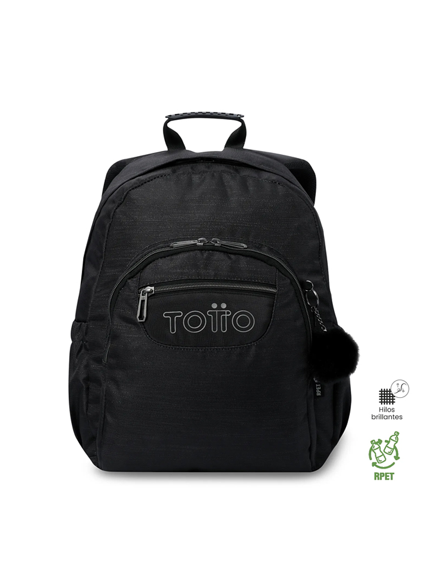 Morral Juvenil Acuarela Neo Negro Totto 1