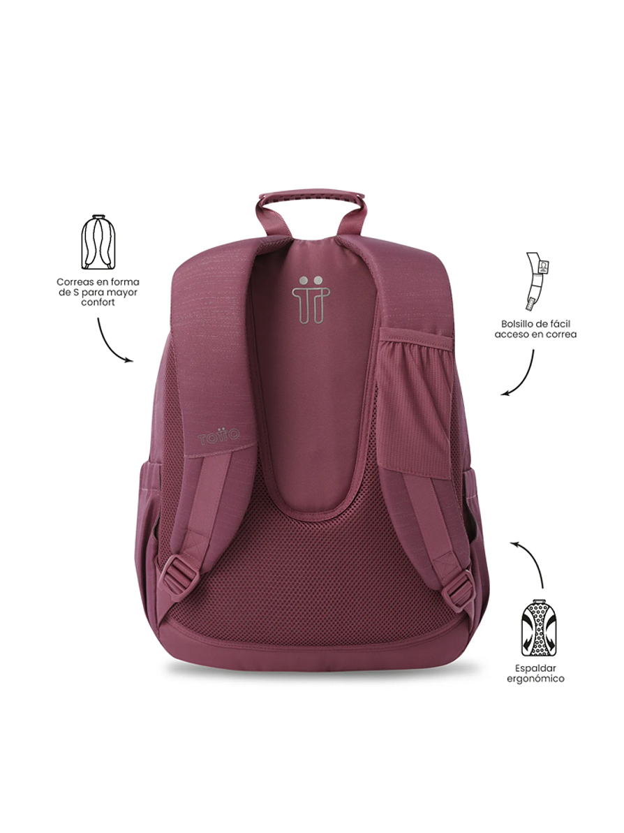 Morral Juvenil Acuarela Neo Rosado Totto 4